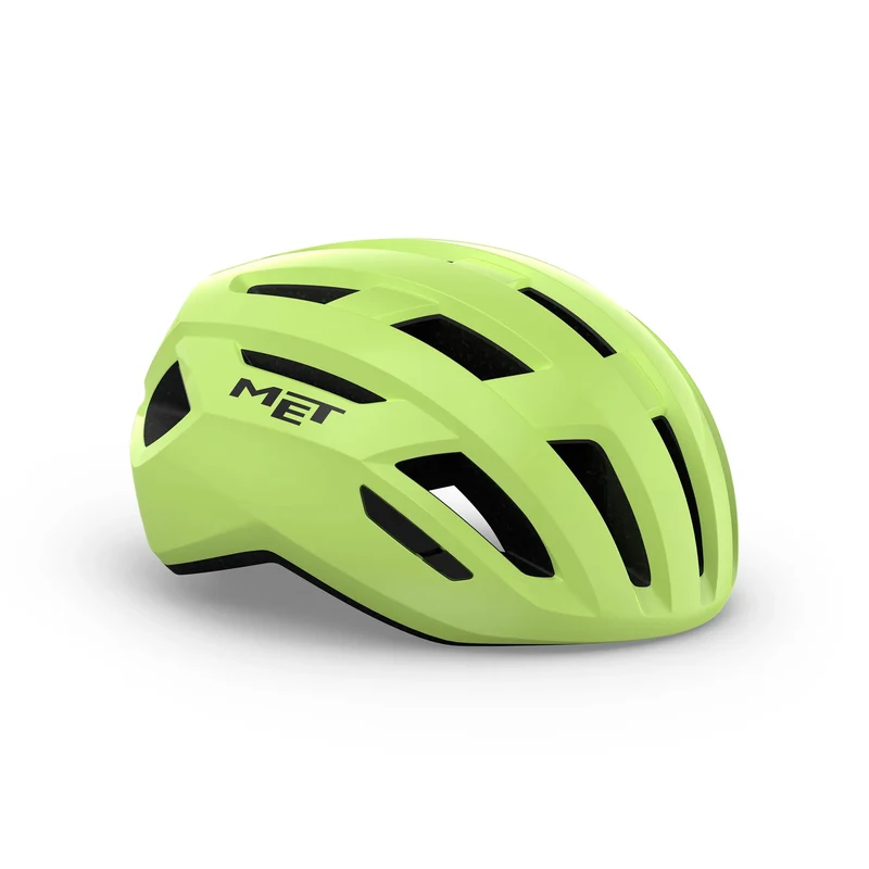 Helm Met Vinci Mips Green Lime Glow