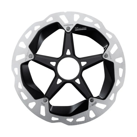 Bremsscheibe Shimano RT-MT900 Center Lock Ice Technologies Freeza 180 mm Schwarz/Grau