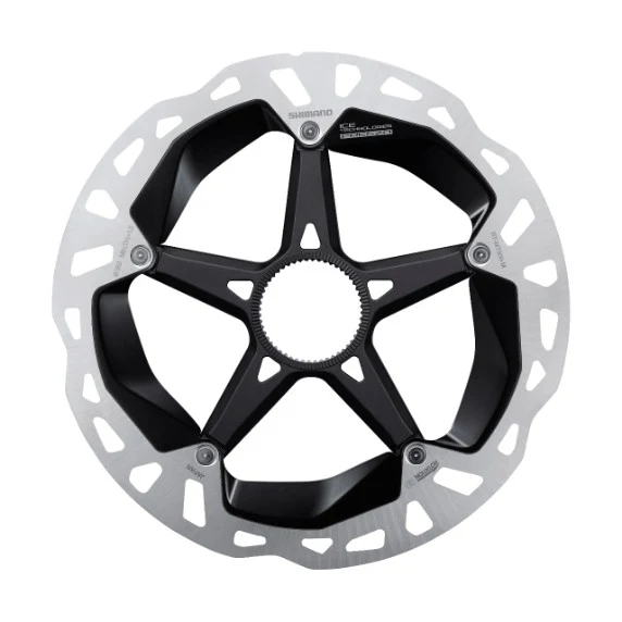Bremsscheibe Shimano RT-MT900 Center Lock Ice Technologies Freeza 180 mm Schwarz/Grau