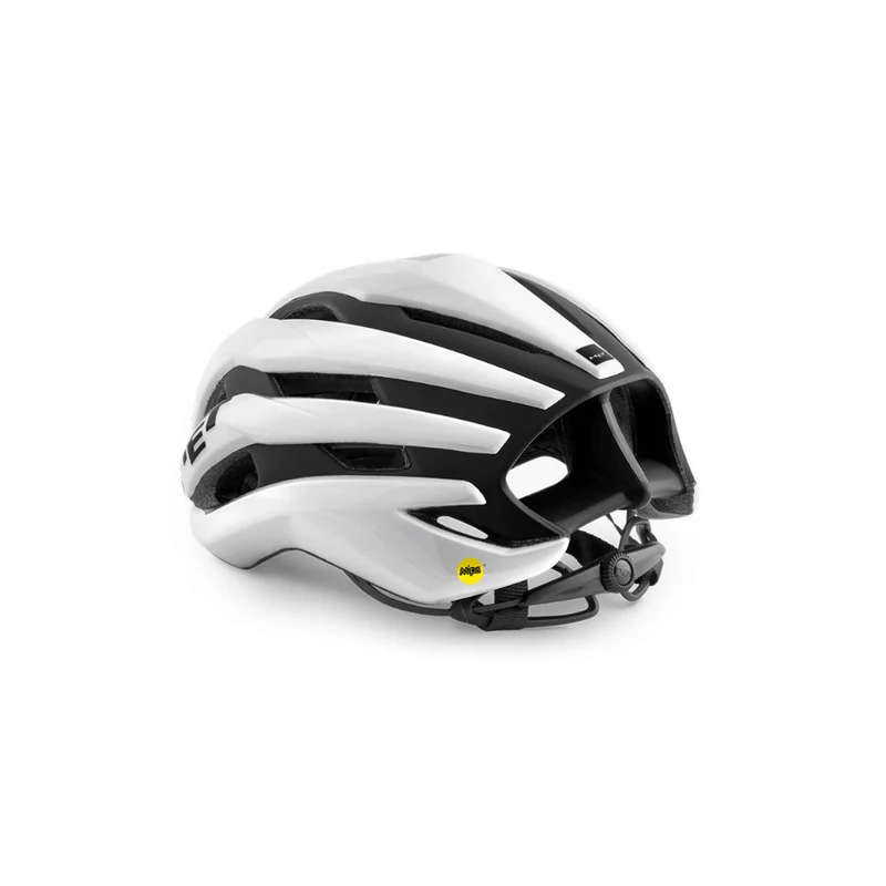 Met Trenta Mips Helm Weiß/Schwarz Matt Glänzend