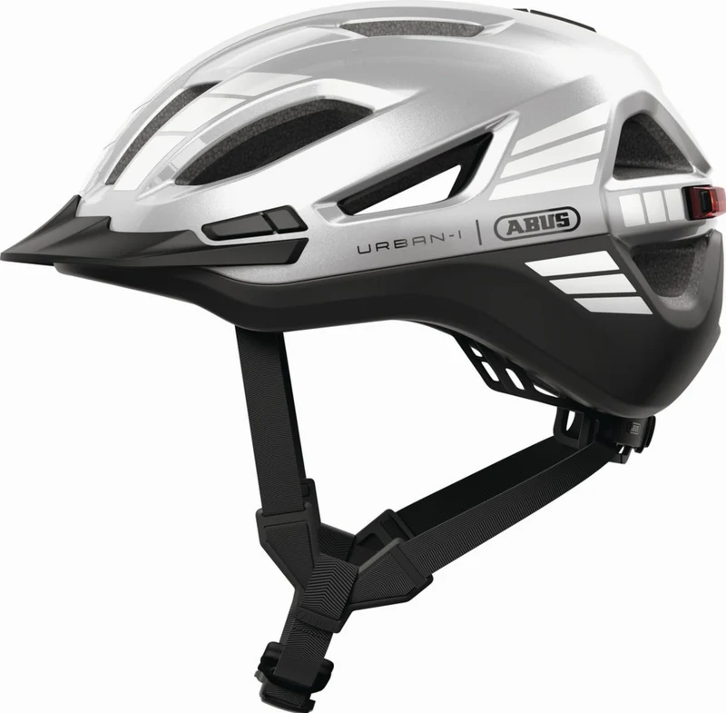 Abus Urban-I 4.0 Ace Helm signal silver