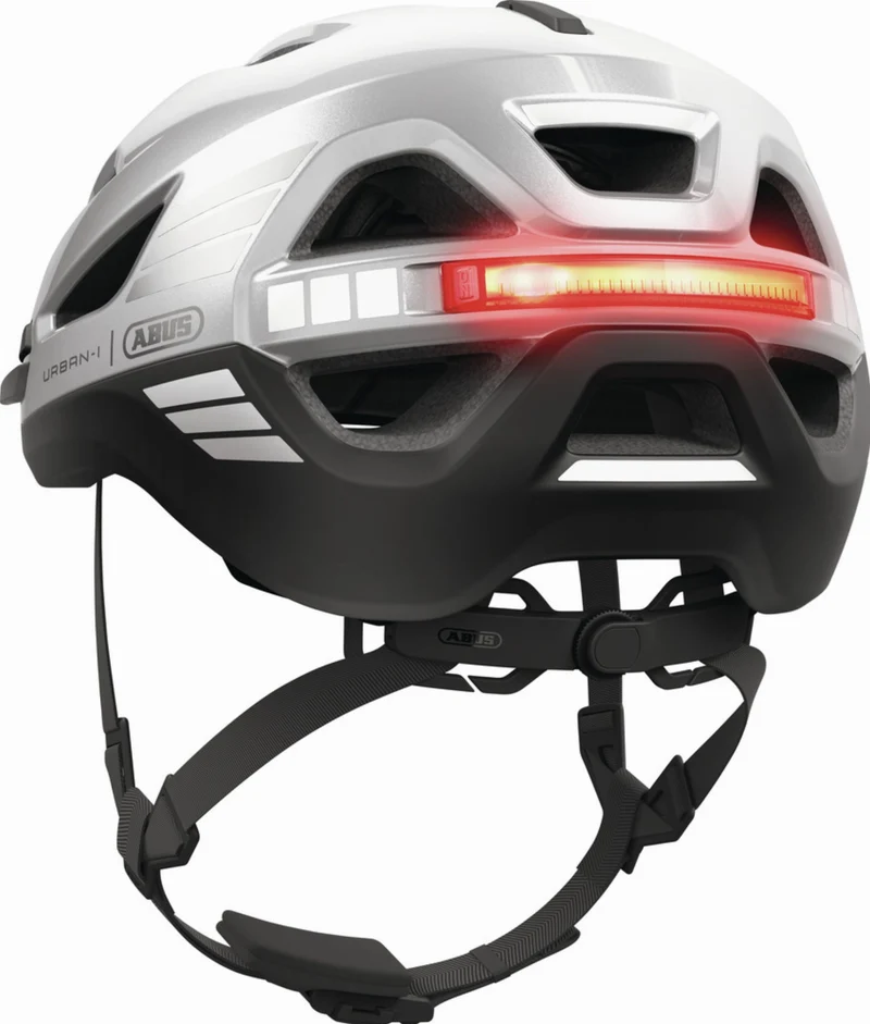 Abus Urban-I 4.0 Ace Helm signal silver