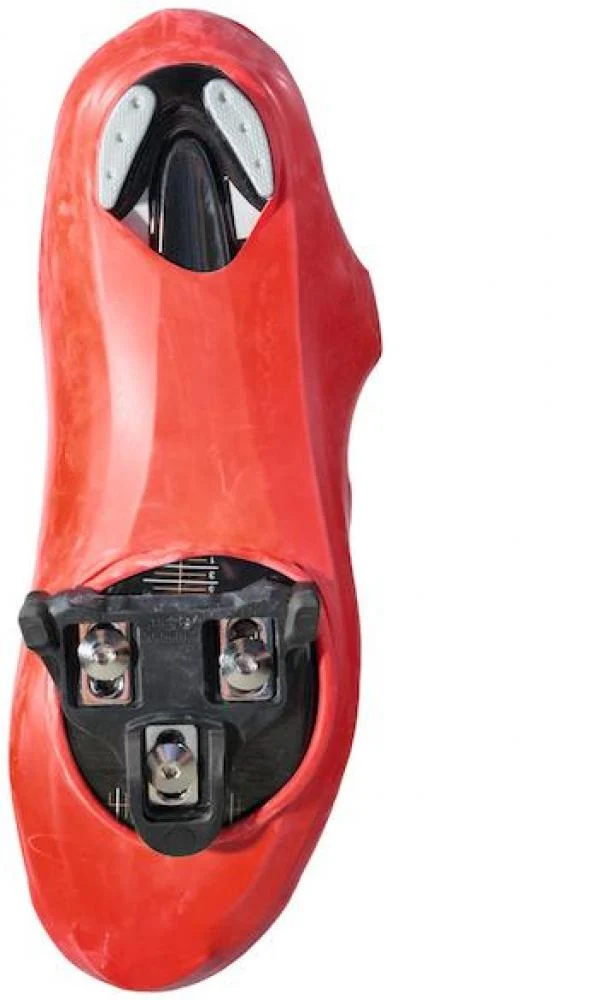 VeloToze Überschuhe 2.0 Lang XL Rot - Wasserdichter Aero-Schutz für Radfahrer