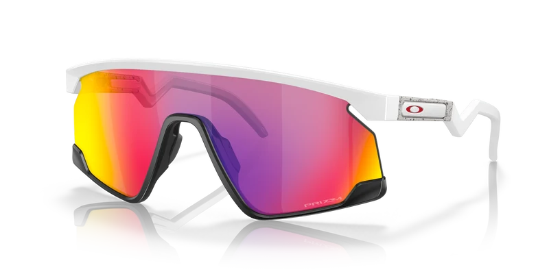 BXTR Oakley Sonnenbrille Matte White Matte Black Linse Prizm Road