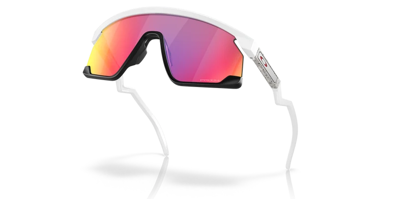 BXTR Oakley Sonnenbrille Matte White Matte Black Linse Prizm Road