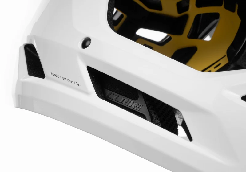 Cube Descender X Actionteam MTB-Helm white