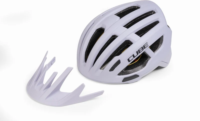 Cube Offpath MTB-Helm lilac