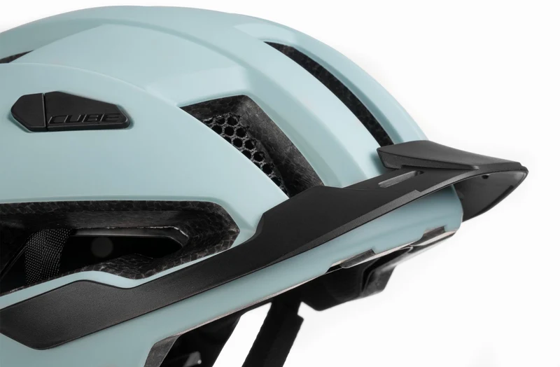 Cube Evoy Hybrid Helm skylight blue