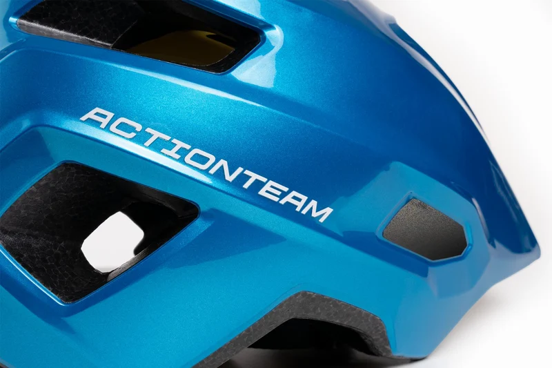 Cube Linok X Actionteam Kinder-Helm blue