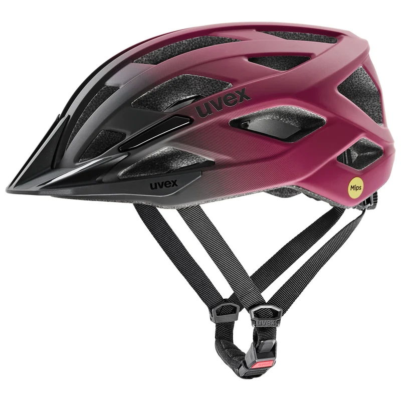 Uvex I-VO 2 Mips Helm cranberry-black matt
