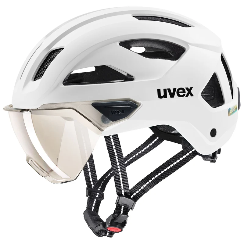 Uvex Stride Visor Helm white matt