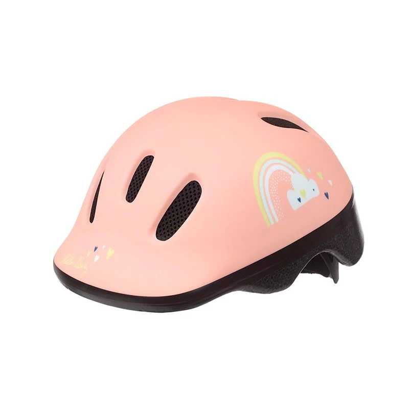 Kinderhelm Polisport Baby Happy Rainbow Pink