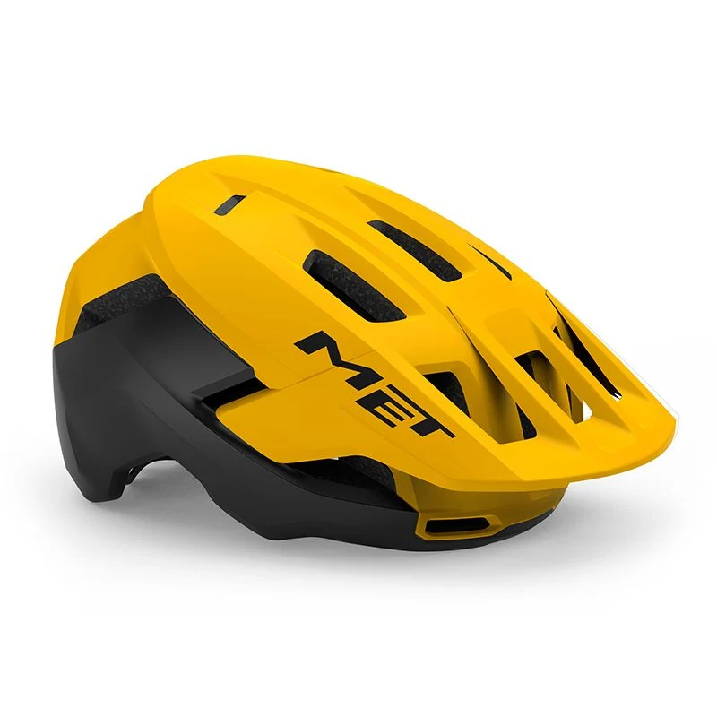 Helm Met Terrae Mips Yellow/Black Mate