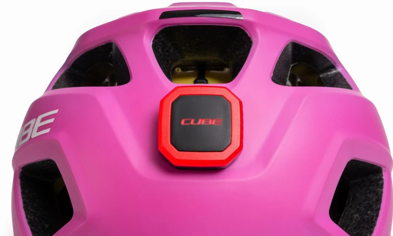 Cube Linok Kinder-Helm fucsia