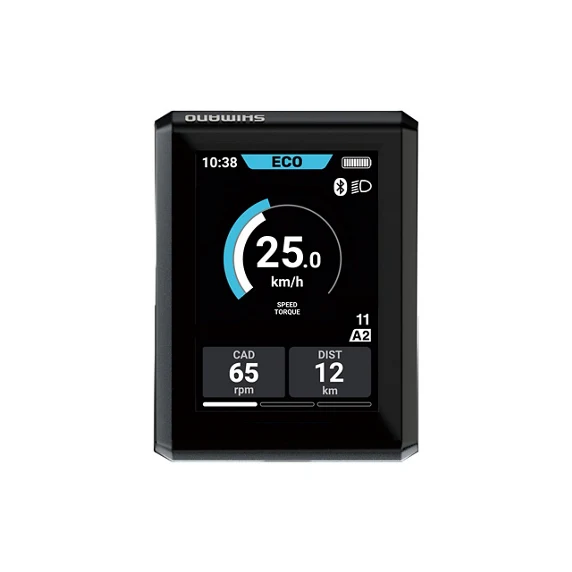 Cyclocomputer Shimano SC-EN610 E-Tube-System Schwarz