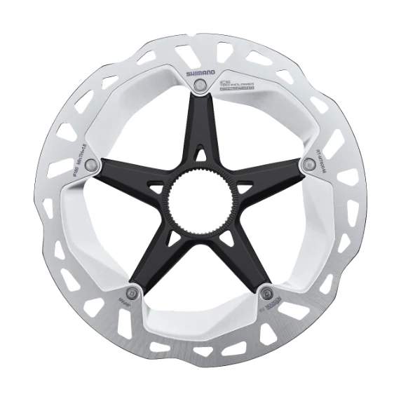 Bremsscheibe Shimano RT-MT800 Center Lock Ice Technologies Freeza 180 mm Schwarz/Grau