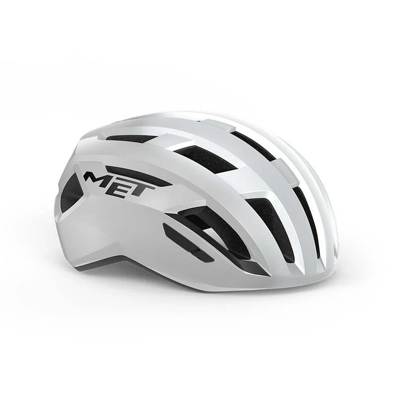 Met Vinci Mips Helm Weiß/Silber Glänzend
