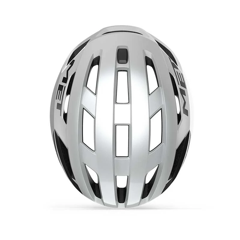 Met Vinci Mips Helm Weiß/Silber Glänzend