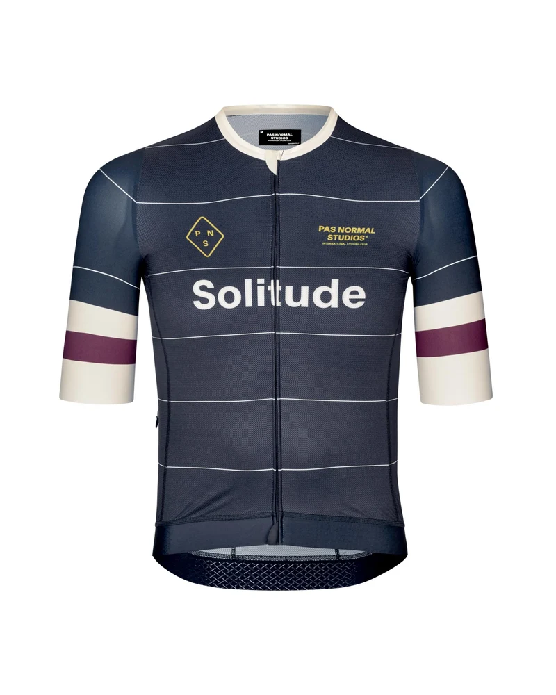 Kurzarmtrikot Solitude Late Drop Pas Normal Studios Herren Navy