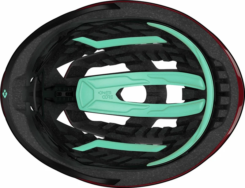 Lazer Z1 KinetiCore Rennrad-Helm metallic red