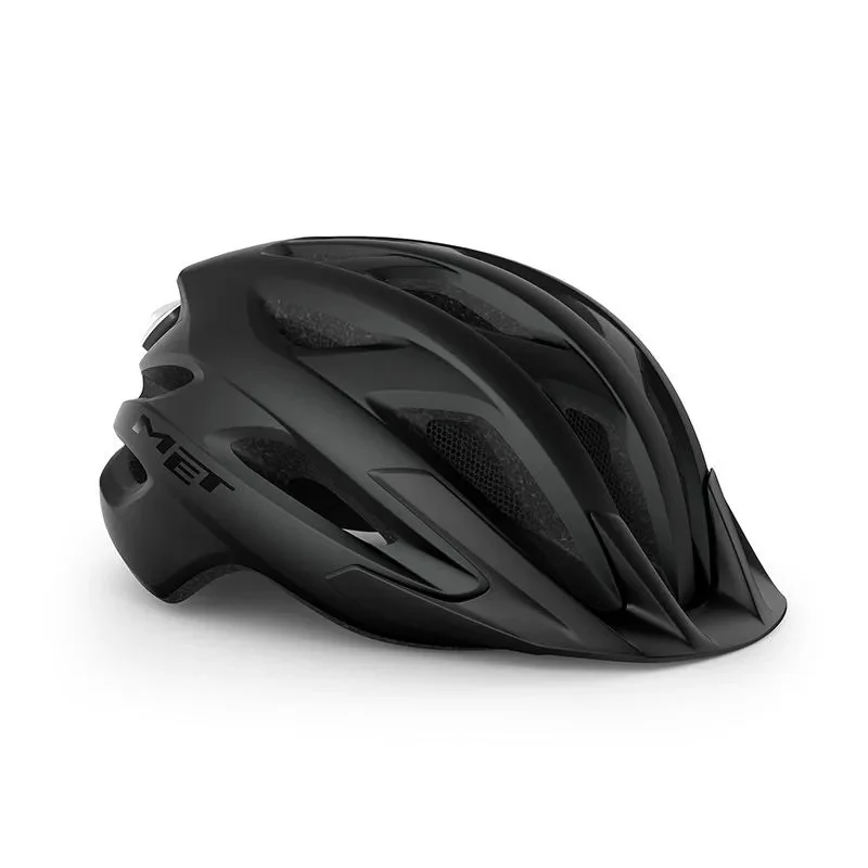 Helm Met Crossover Black Mate