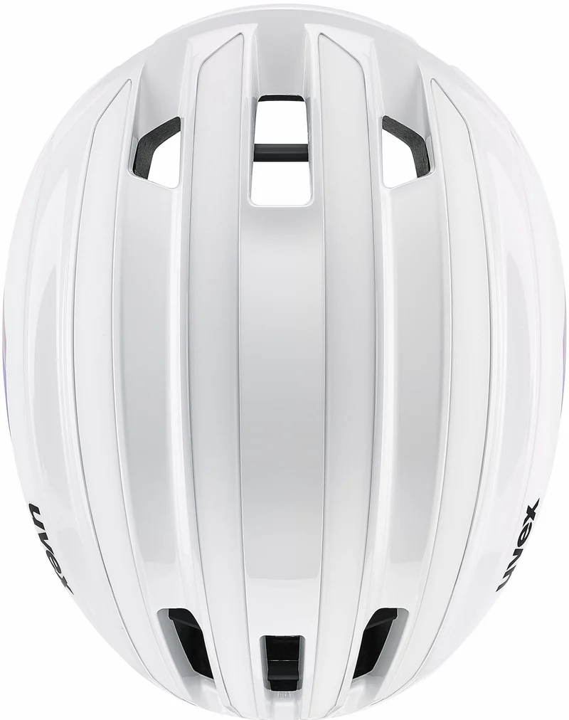 Uvex Surge Aero Mips Rennrad-Helm white-lilac apricot matt