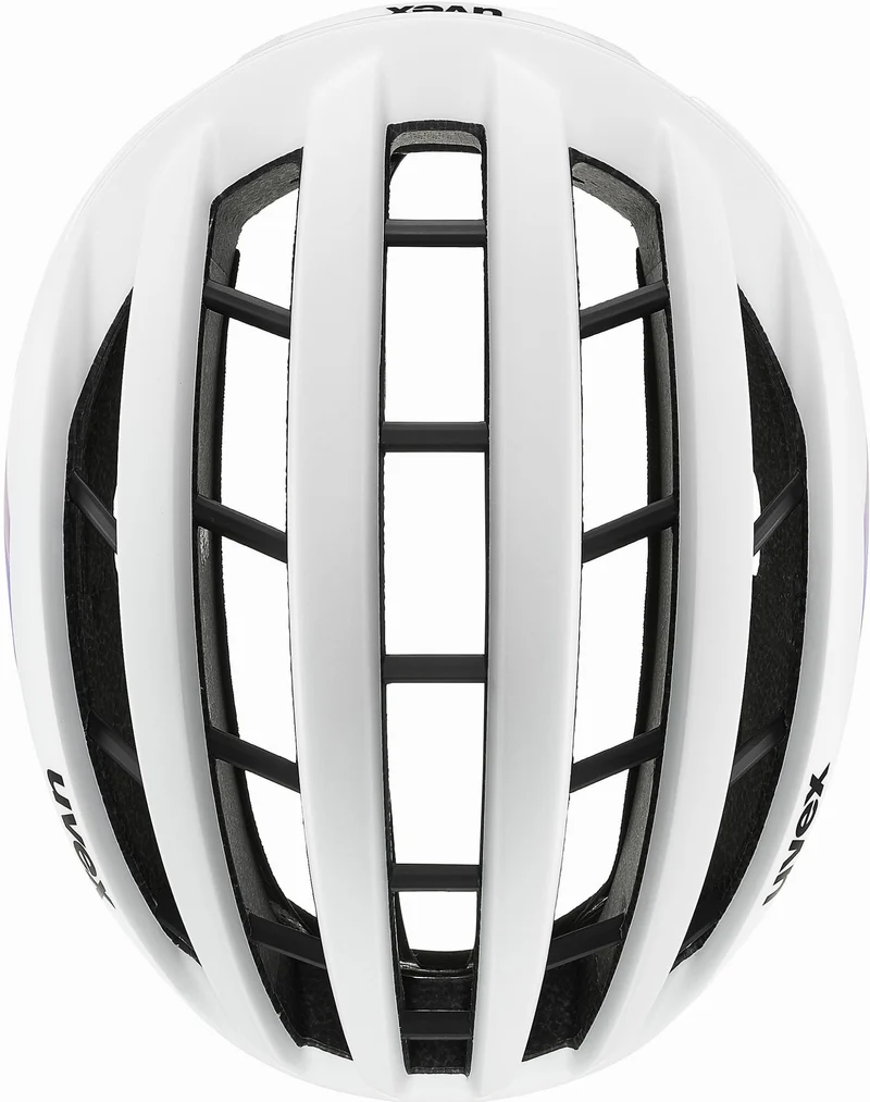 Uvex Surge Aero Mips Rennrad-Helm white-lilac apricot matt