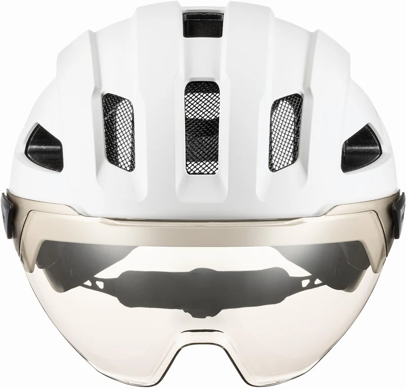 Uvex Stride Visor Helm white matt