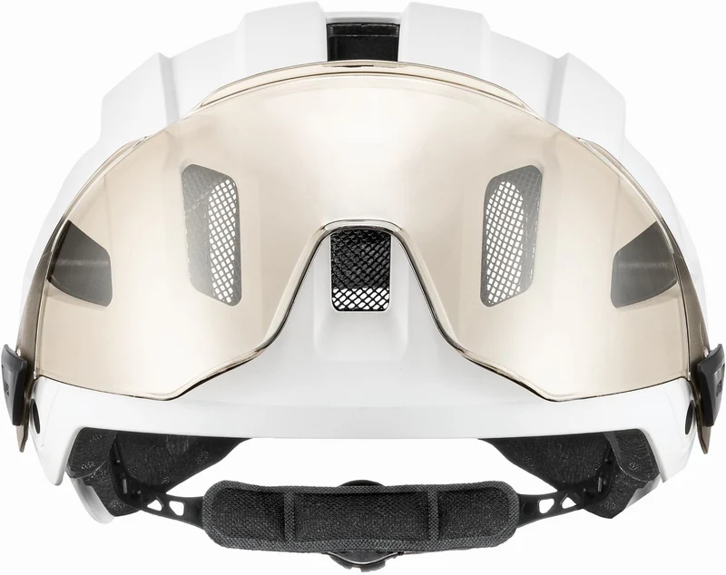 Uvex Stride Visor Helm white matt