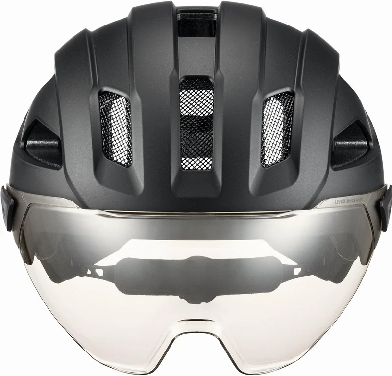 Uvex Stride Visor Helm black matt
