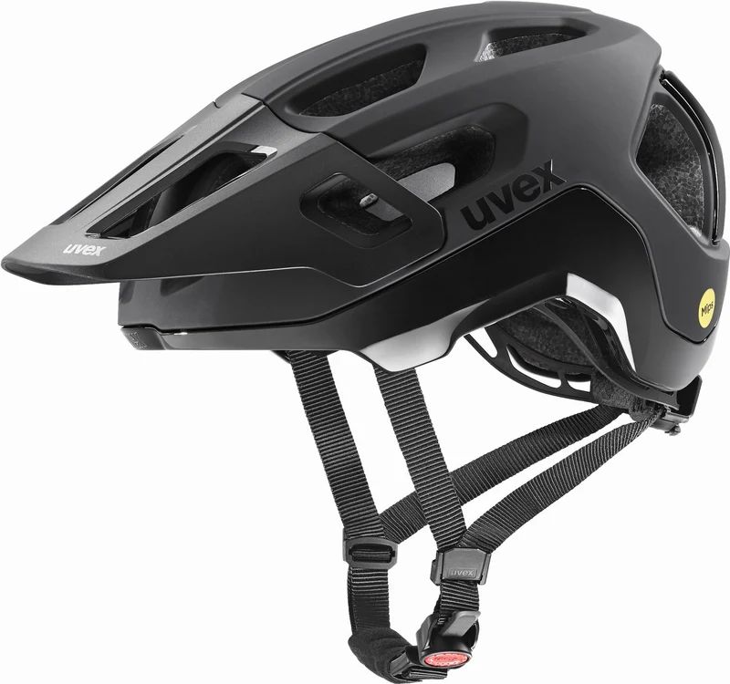 Uvex React Mips MTB-Helm black matt