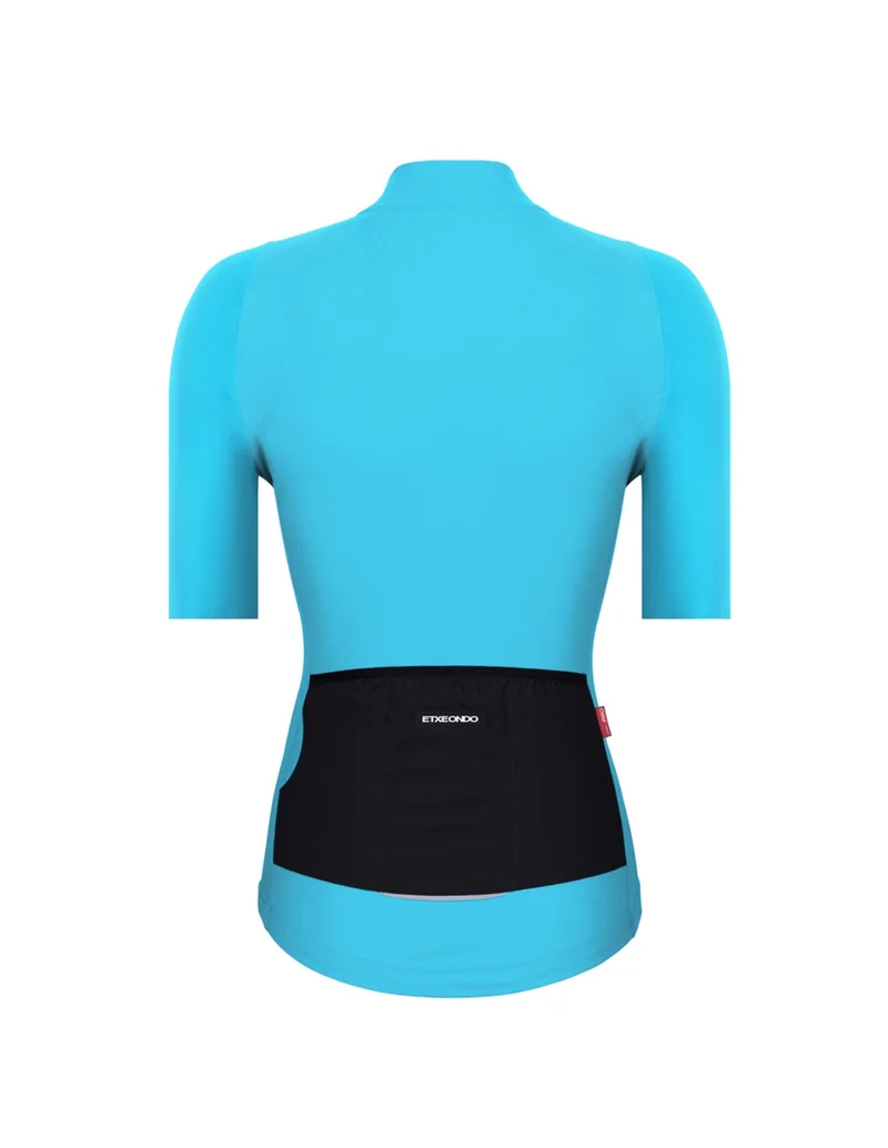 Alda 110LW Kurzarmtrikot Etxeondo Damen Himmelblau