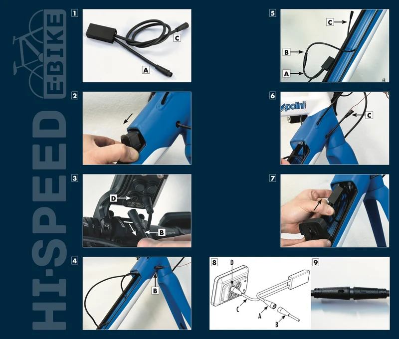 Hi-Speed II E-Bike Polini E-P3+/E-P3+EVO
