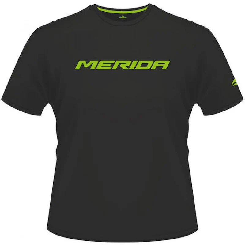 Merida T-Shirt SIGNATURE Edition Herren M Schwarz - 100 % Baumwolle