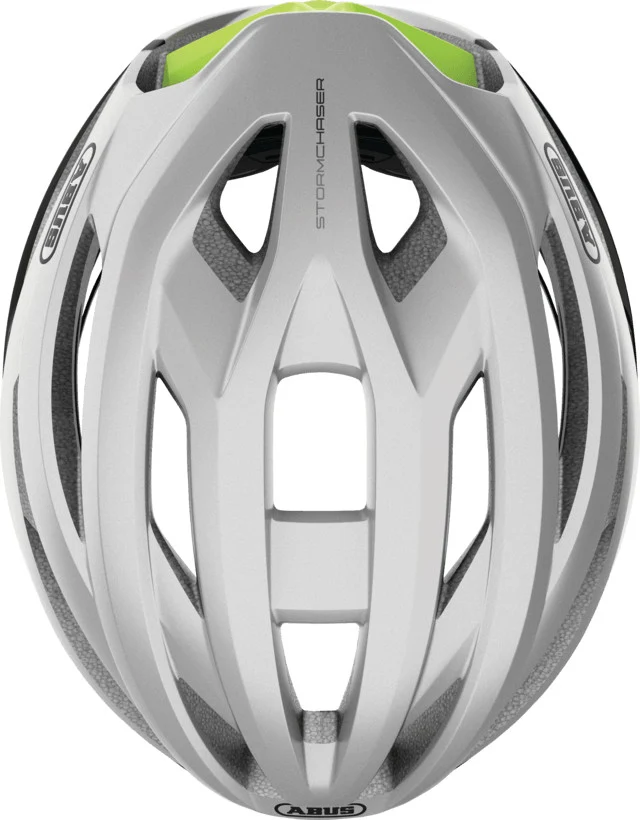 StormChaser Rennradhelm Abus Gleam Silver