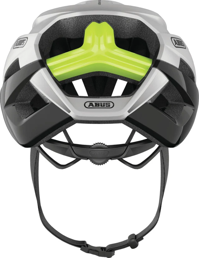 StormChaser Rennradhelm Abus Gleam Silver