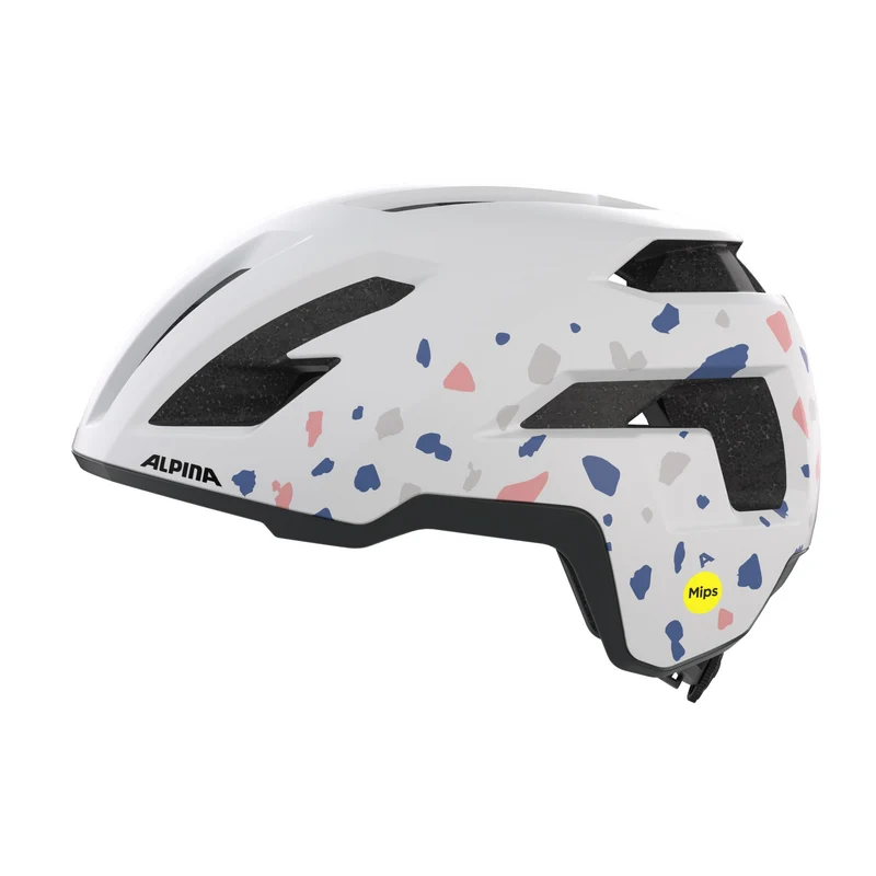Alpina Taunus Gravel Mips Helm creme-terrazo matt