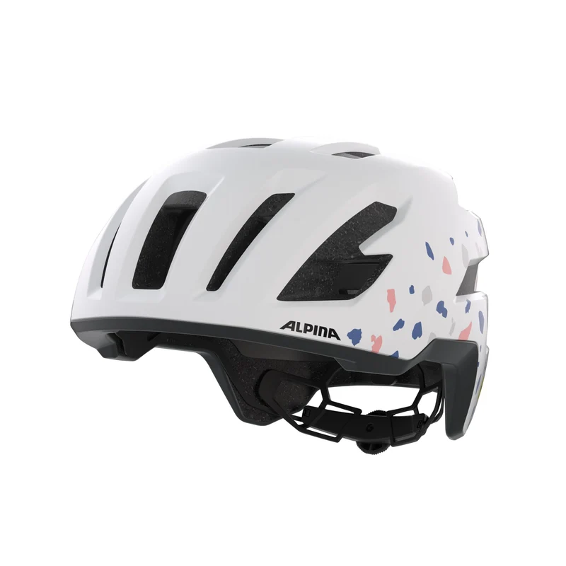 Alpina Taunus Gravel Mips Helm creme-terrazo matt