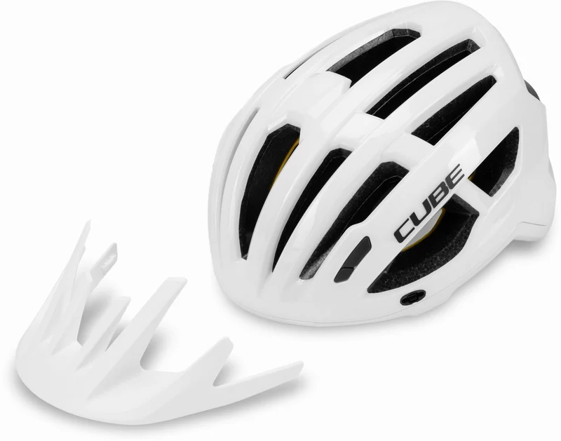 Cube Offpath Mips MTB-Helm white