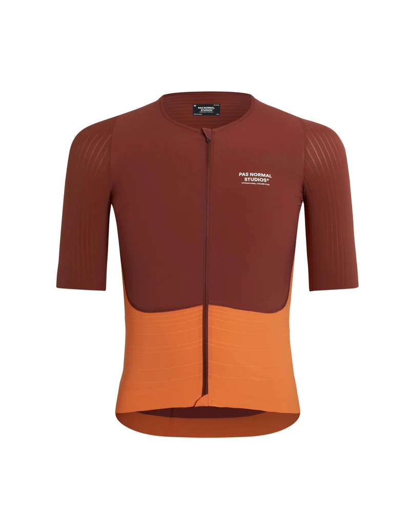 Kurzarmtrikot Pas Normal Studios Mechanism Pro Herren Mahogany