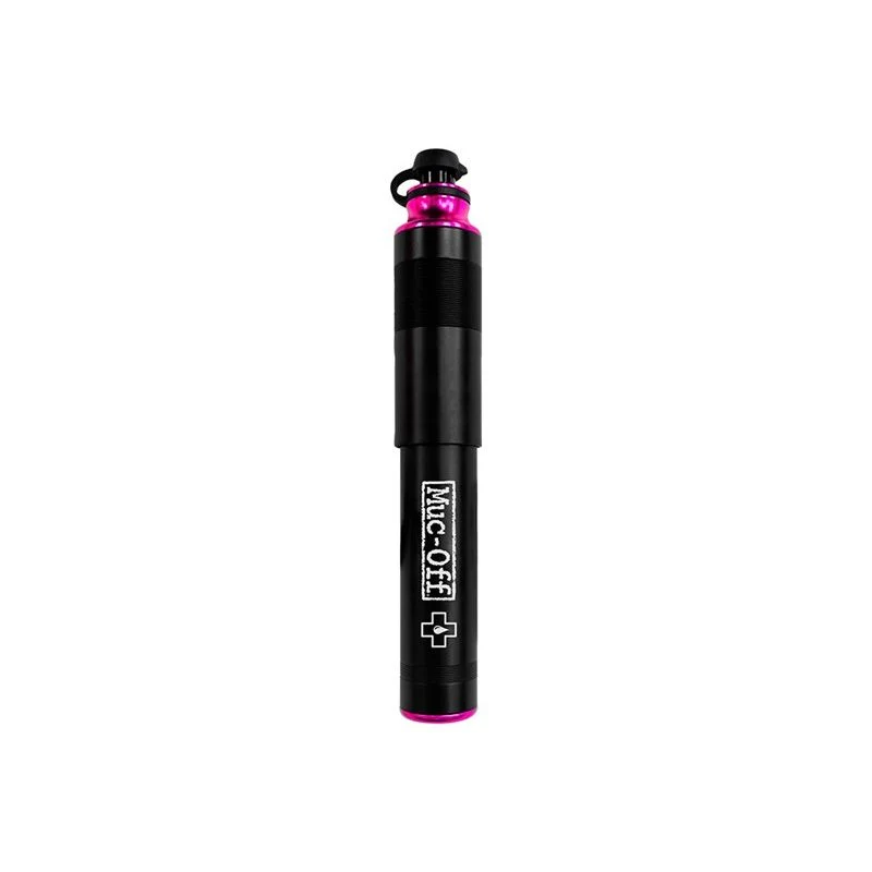 Muc-Off Airmach Mini Pumpe Presta/Standard Ventile Aluminium