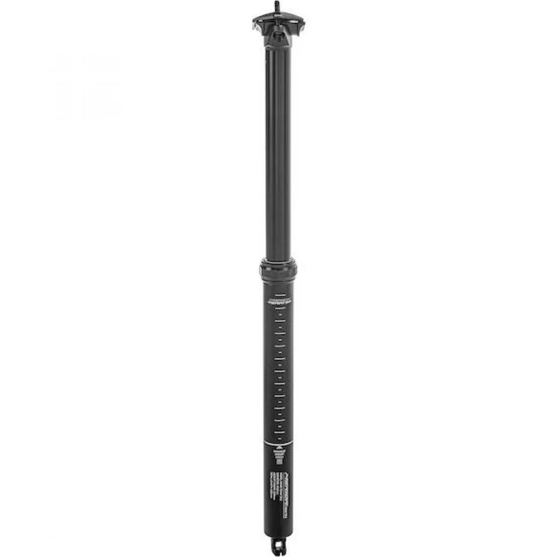 Merida Vario-Sattelstütze TEAM TR II 34,9 mm Schwarz - moderne Teleskopstütze für Trail & Enduro