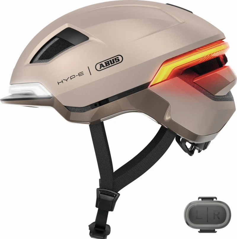 Abus Hyp-E Helm champagne gold