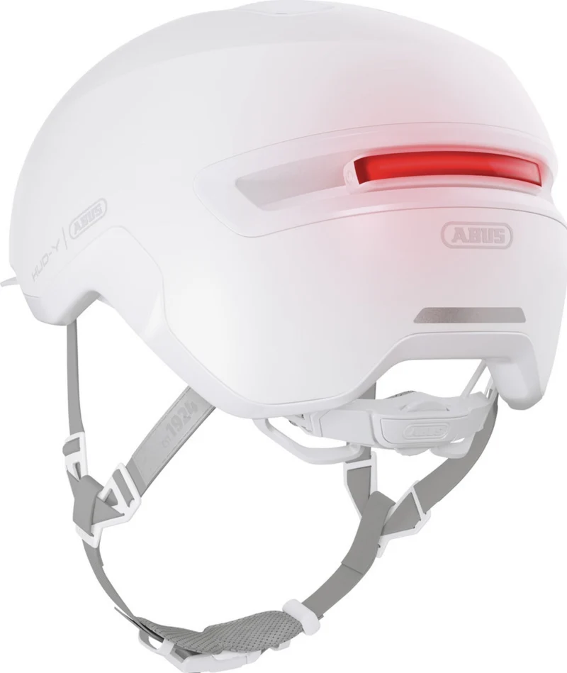 Abus Hud-Y Helm pure white