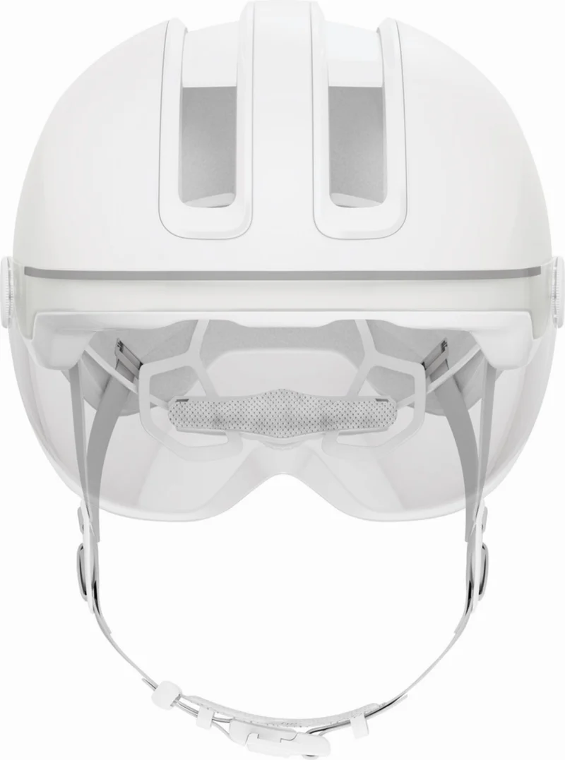 Abus Hud-Y Ace Helm pure white