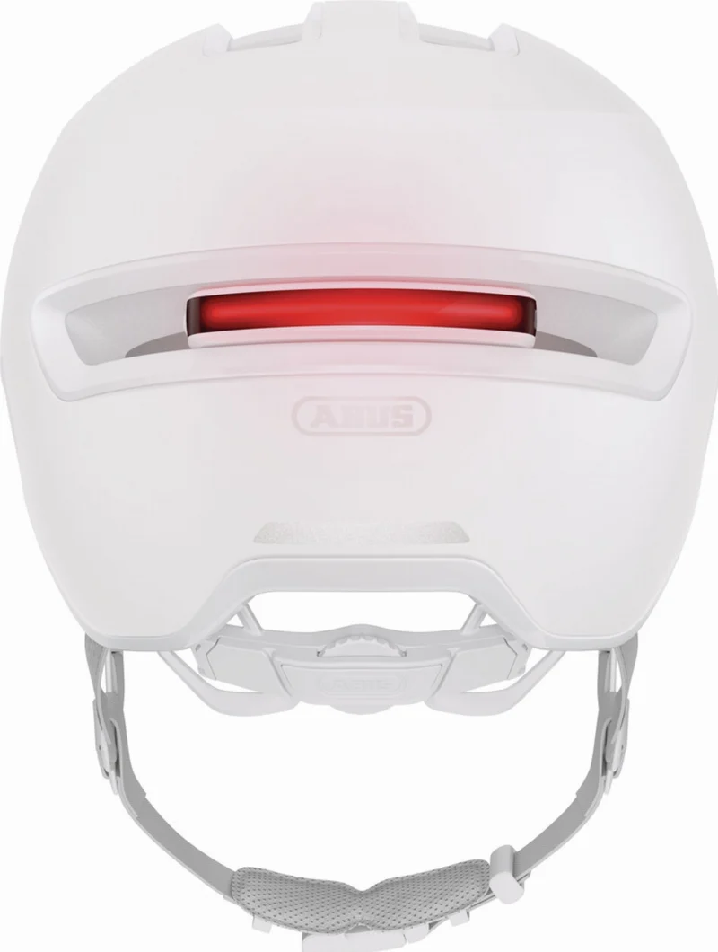 Abus Hud-Y Ace Helm pure white