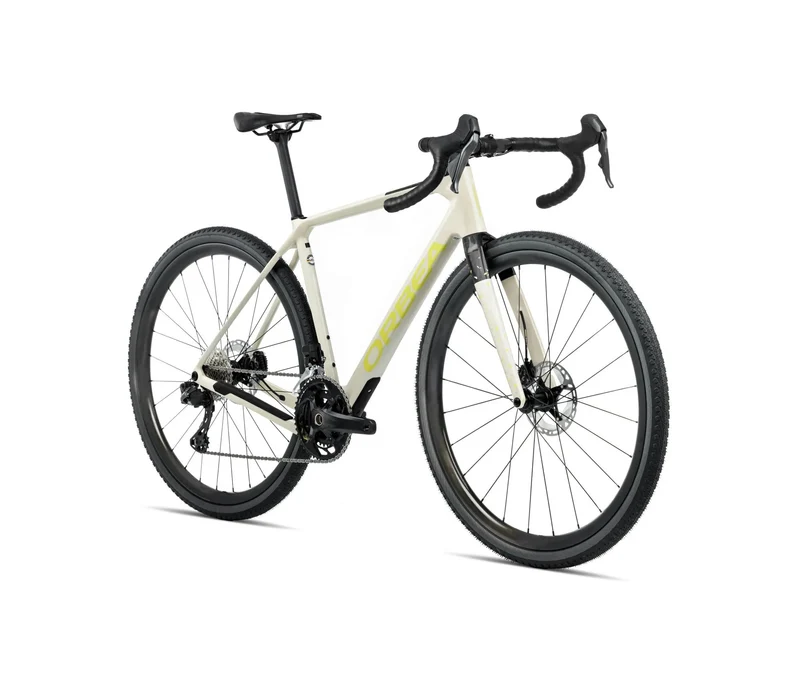 Orbea Terra M20iteam 2025 Ivory White/Spicy Lime Gloss