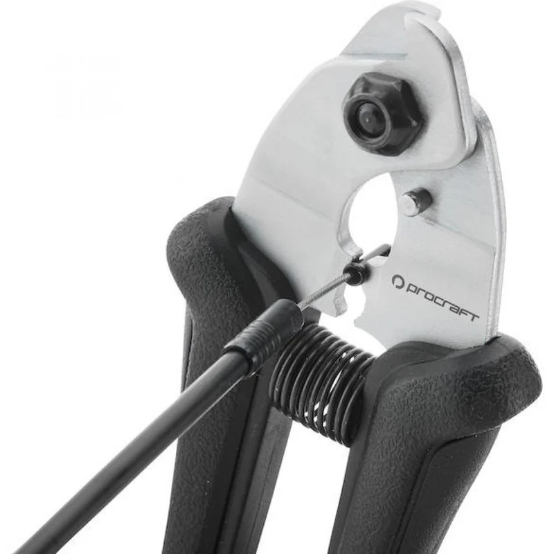 Procraft Werkzeug Kabelzange Advanced Größe Universal Schwarz/ Silber - präzises Schneiden & Crimpen