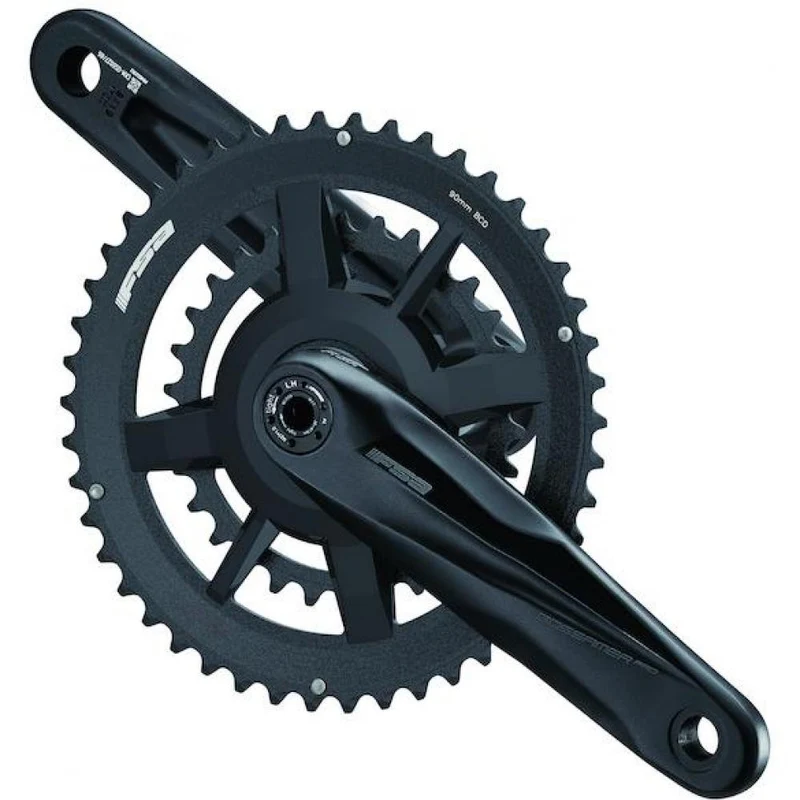 FSA Kurbelgarnitur Gossamer Pro MegaExo AGX+ 172,5 mm Schwarz - steife, leichte Antriebseinheit
