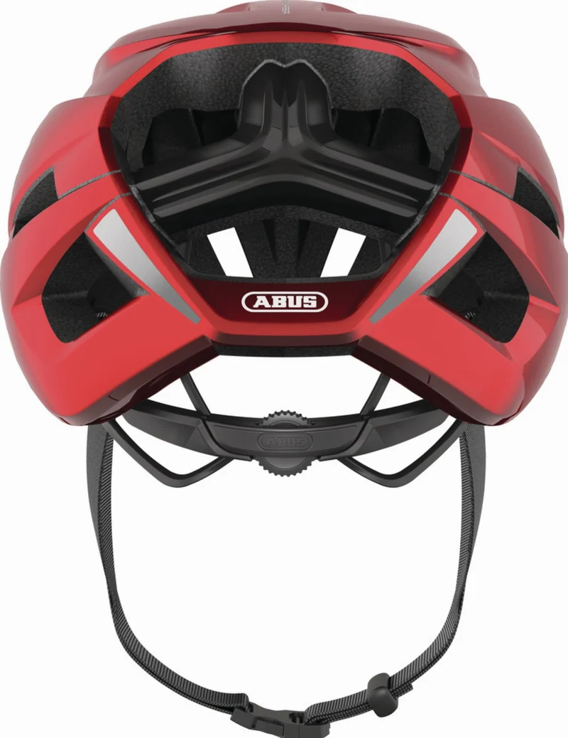 Abus StormChaser Ace Rennrad-Helm performance red